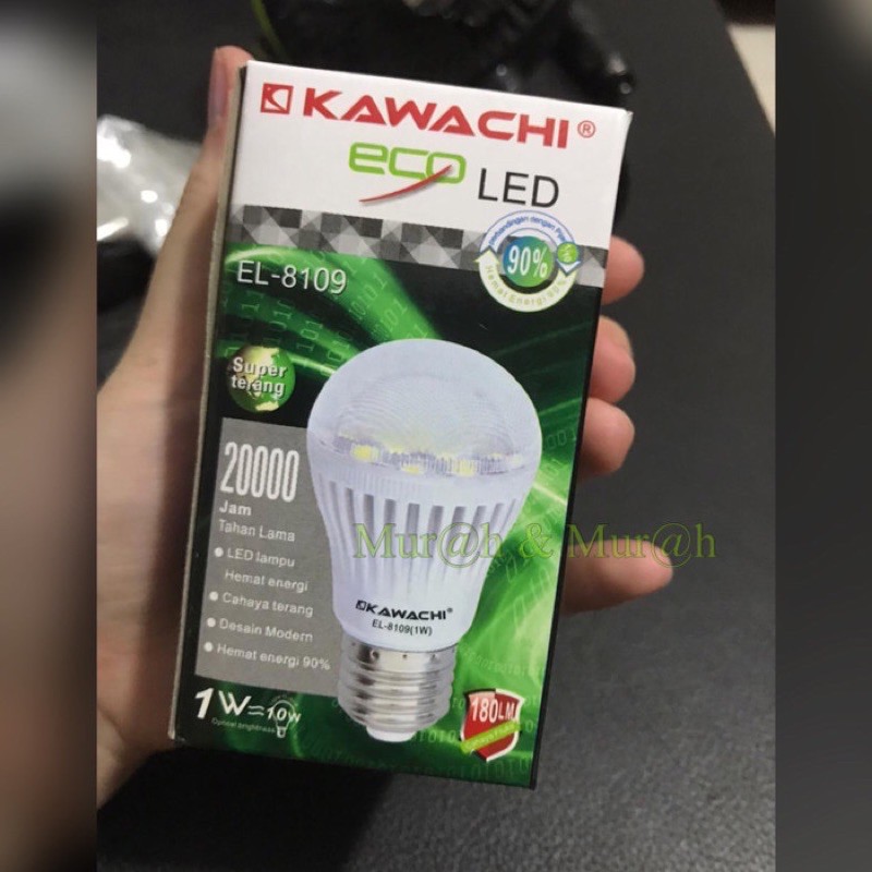 LAMPU LED KAWACHI 1WATT SUPER MURAH