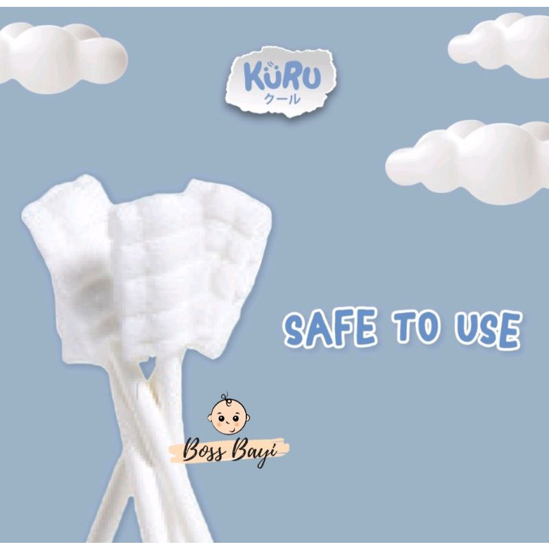 KURU - Baby Oral Cleaner / Pembersih Lidah Gusi Mulut Bayi