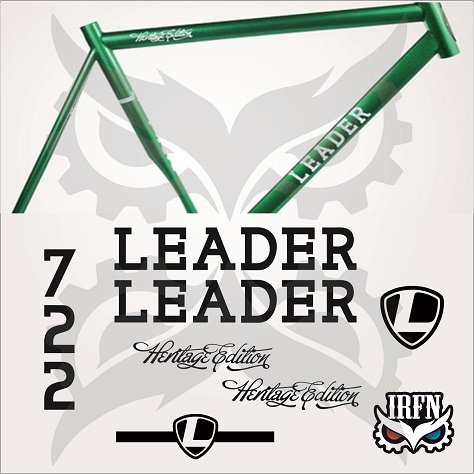 Stiker Decal Frame Leader 722 heritage