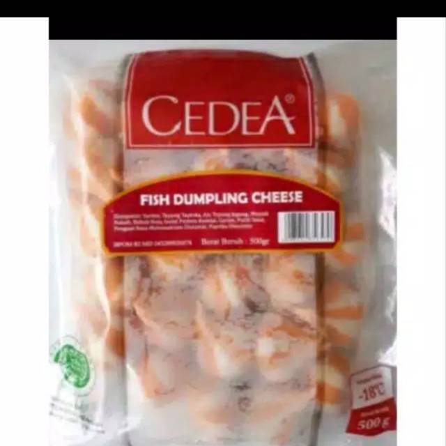 

Cedea dumpling cheese (keju)