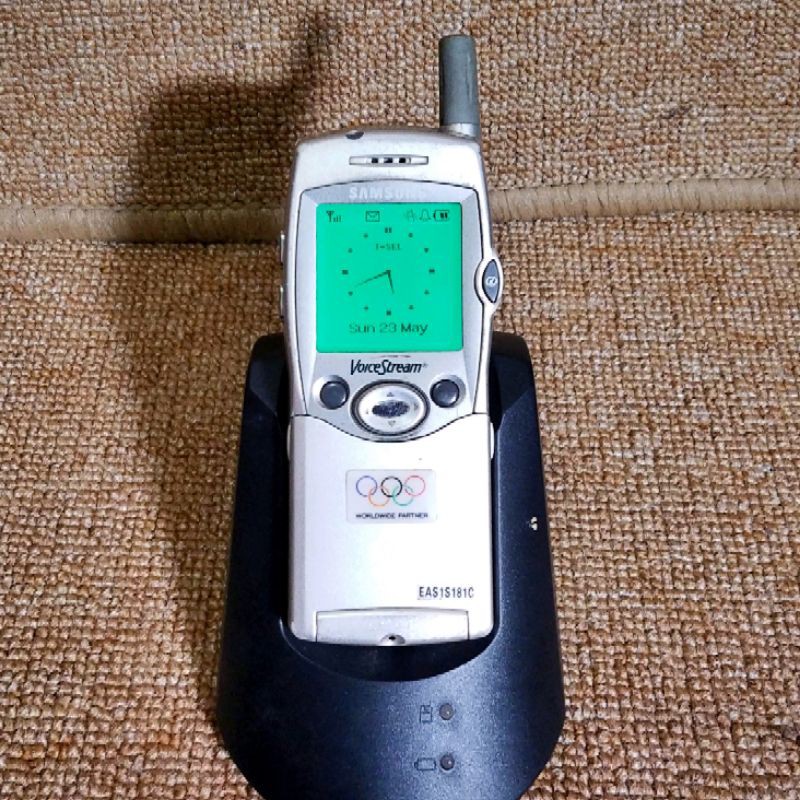 Hp jadul Samsung Sgh Q105 voicestream Sangat langka for kolektor item original normal hp unik antik