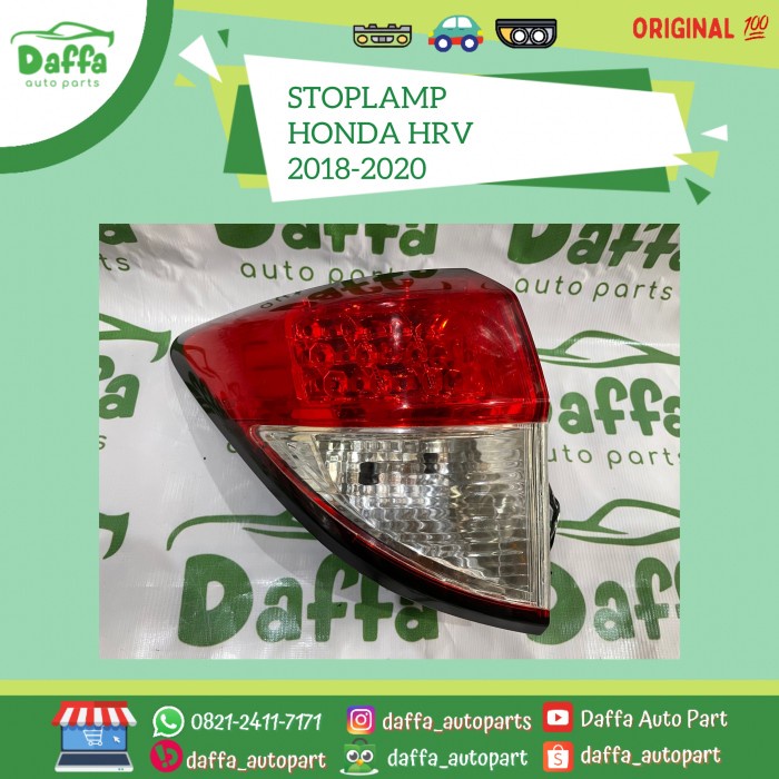Bekas} STOPLAMP STOP LAMP LAMPU BELAKANG MOBIL HONDA HRV 2018 2019 2020 ORI Berkualitas