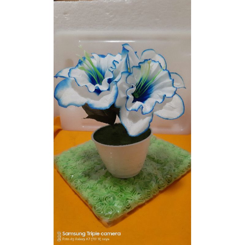 bunga sepatu list warna bunga artificial bunga meja bunga murah pot bunga-2