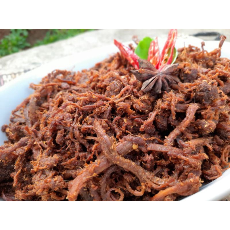

RENDANG PADANG D'ZHIRINA - DAGING SAPI SUWIR 200gr