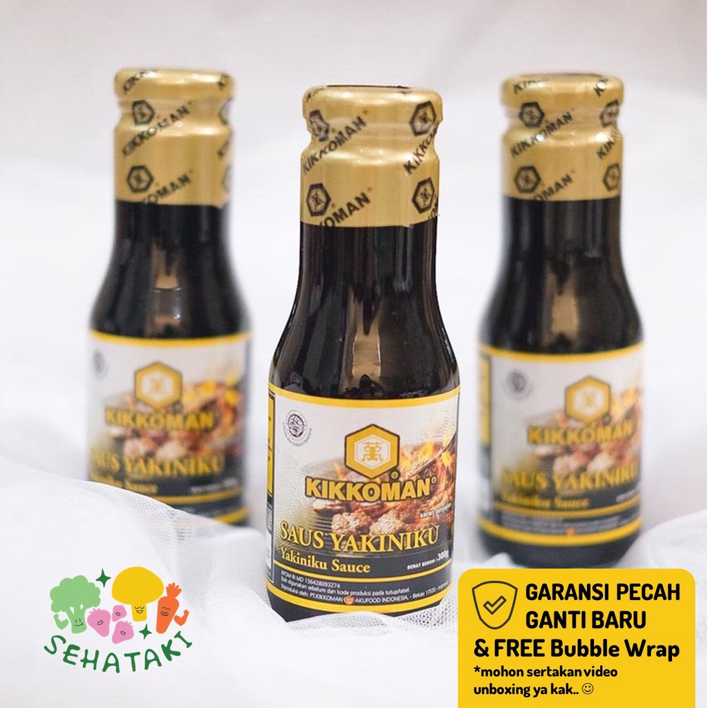 

Kikkoman Saus Yakiniku Sauce HALAL Botol 300 Gr