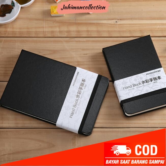 

✨ BISA COD ✨ Potentate Watercolor Handbook 110 x 172 MM 300 GSM 24 Sheets