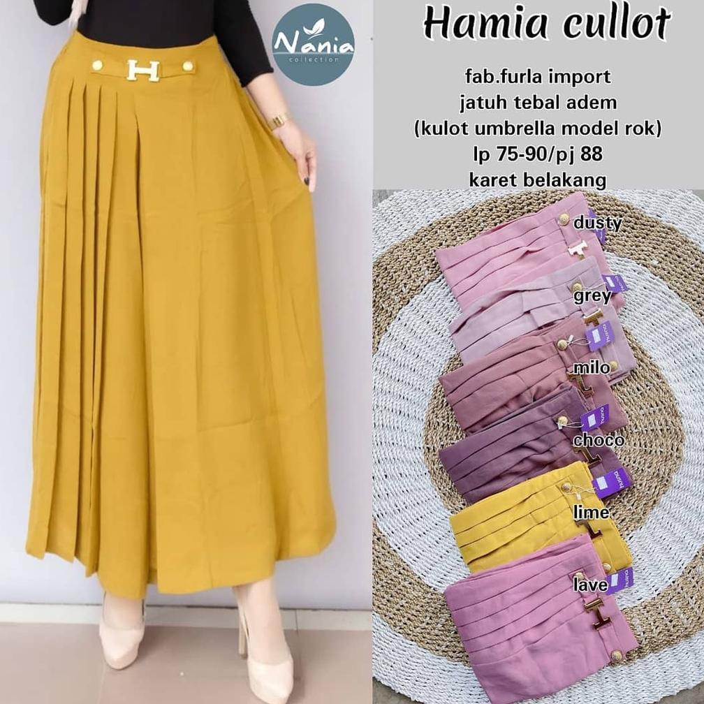 [DISCOUNT FDI60] HAMIA CULLOT / KULOT MAYUNG HUSNA / KULOT VIRAL KEKINIAN MODEL Diskon Promo
