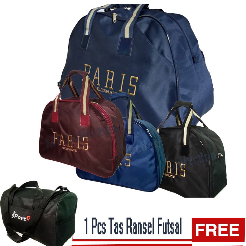 ( Buy 1 Get 1 Free ) Tas Ransel Pakaian Paris Ultimate Free Tas Futsal