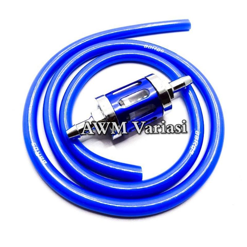 PAKET Selang Bensin Baros + Filter Saringan Bensin Untuk Semua Jenis Motor - Ada 4 warna pilihan