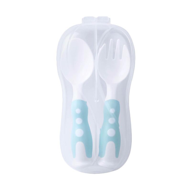 OONew Baby Spoon And Fork Set with Case