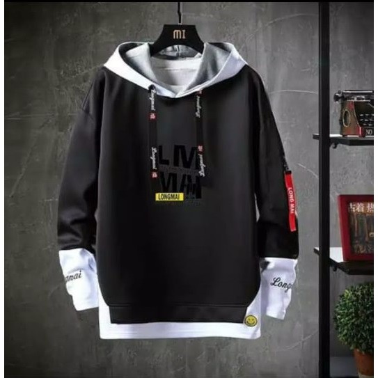 TERMURAH !! COD Jaket Sweater Hoodie Pria Distro wadezigOriginal Big Size Jumbo M - XXL