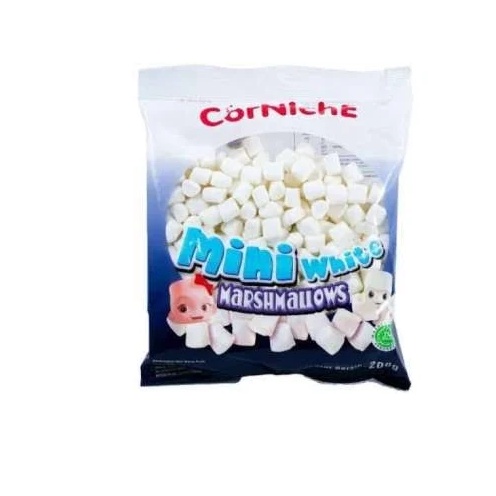 

CORNICHE MINI MARSMELLO WHITE 200 GR