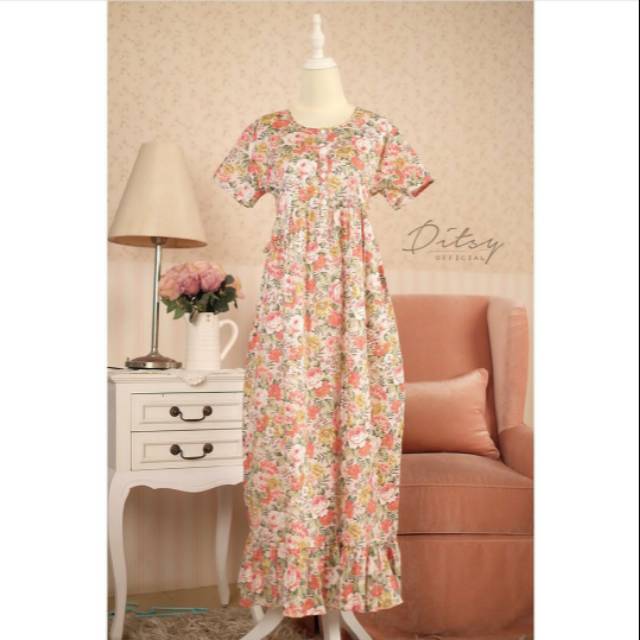 Preloved daster ditsy