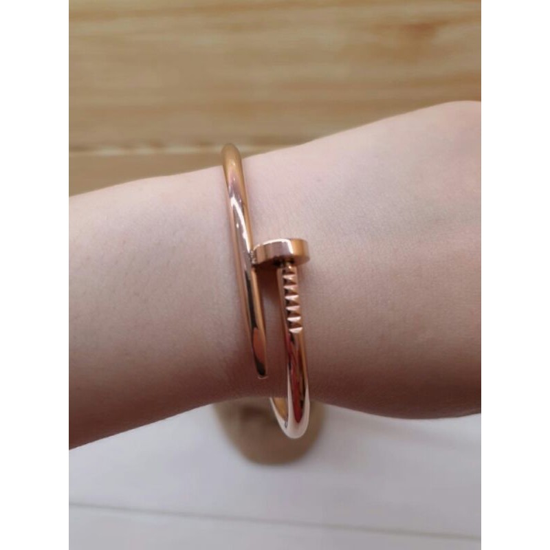 gelang titanium car-tier / gelang cartie* titanium import uk dm 6cm