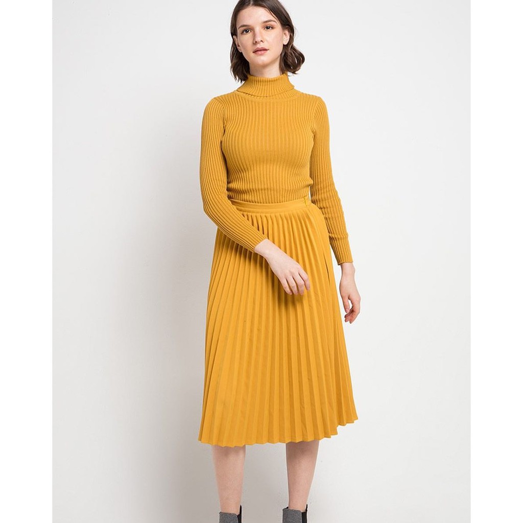 Turtleneck new daisy Panjang