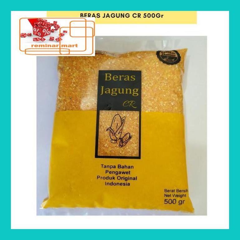 

S0Bers Beras Jagung Jimmy Hantu/Nasi Jagung 500Gr Ric0S50B