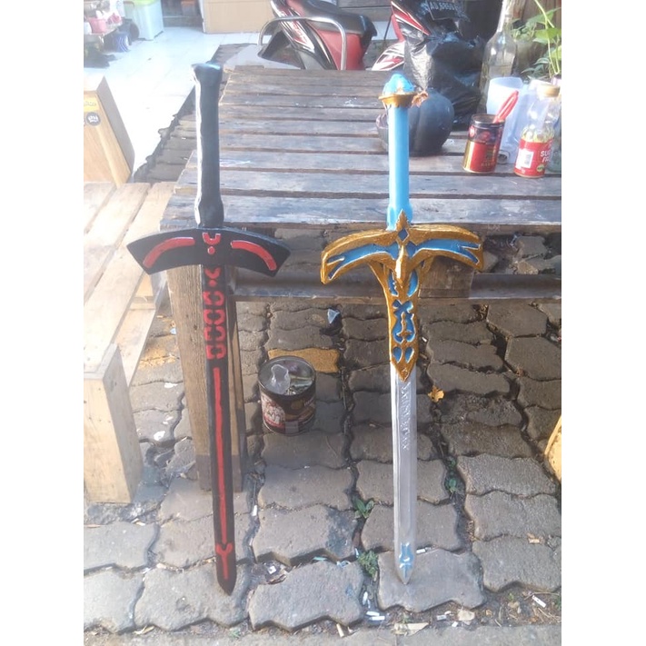Excalibur Saber sword pedang cosplay prop Fate