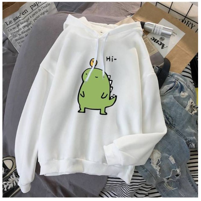 HOODIE CUTE MONSTER FLEECE TEBAL PREMIUM TERBARU,