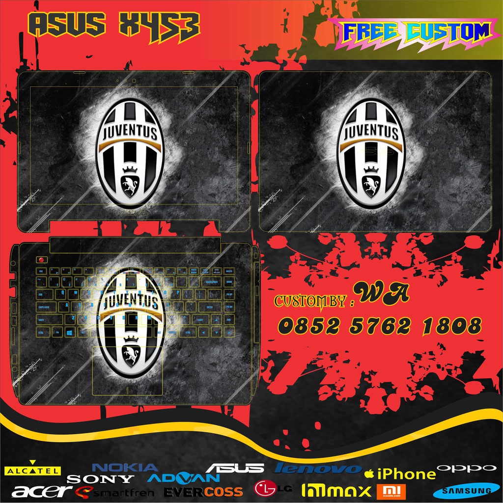 GARSKIN LAPTOP asus x453 FULL BODY 1