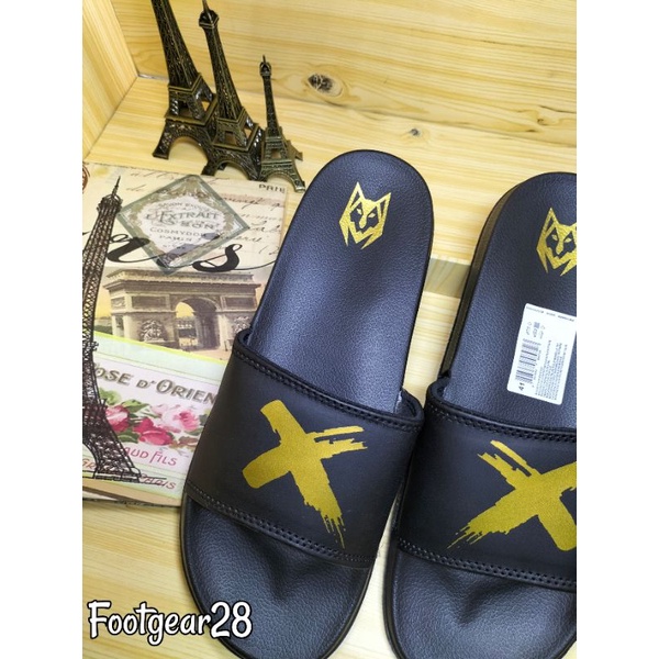 SANDAL SLIDE GEN X GOLD / SANDAL SELOP X GOLD GRADE ORI