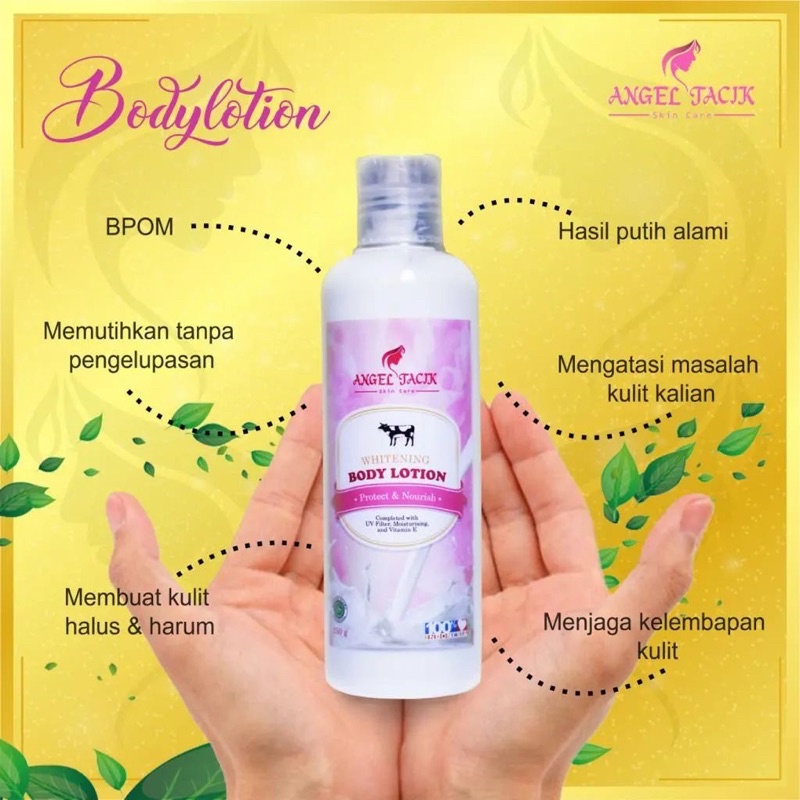 LOTION PEMUTIH ANGEL TACIK BPOM / HANDBODY ANGEL TACIK / BODY LOTION ANGEL TACIK