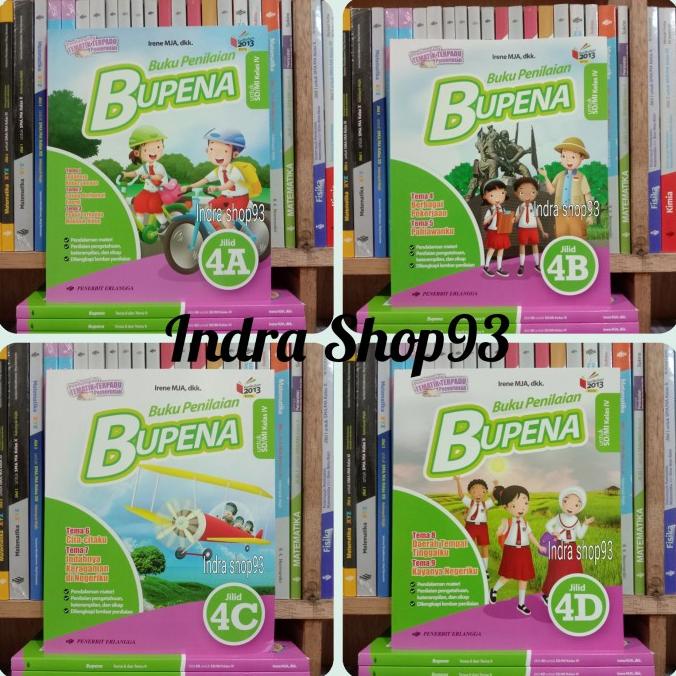 

Buku Bupena 4A,4B,4C,4D Kelas 4 SD K13 Revisi Erlangga Star Seller Termurah