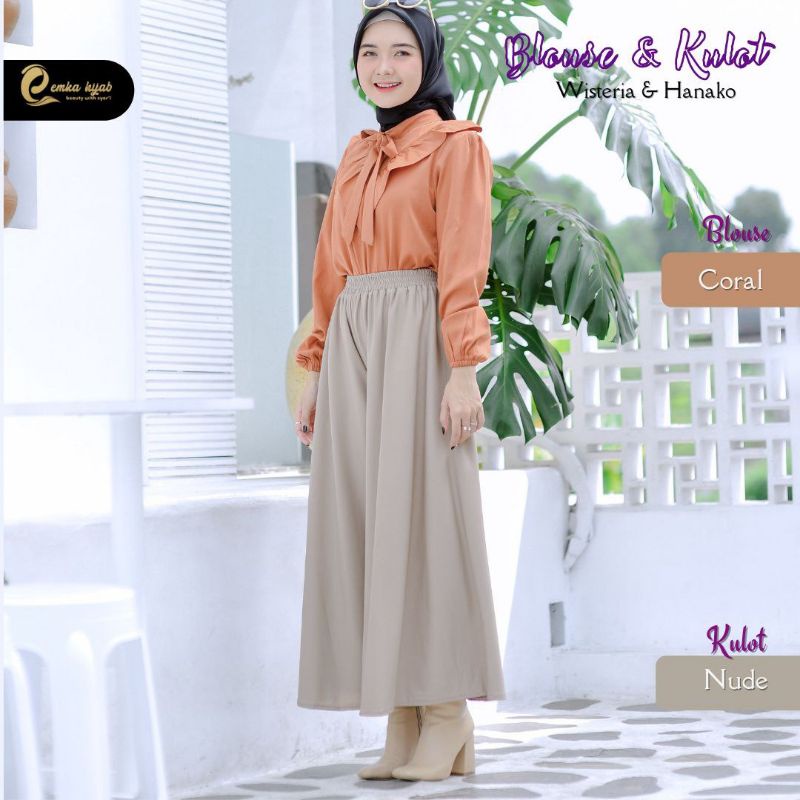 BLOUSE WISTERIA BY EMKAHIJAB