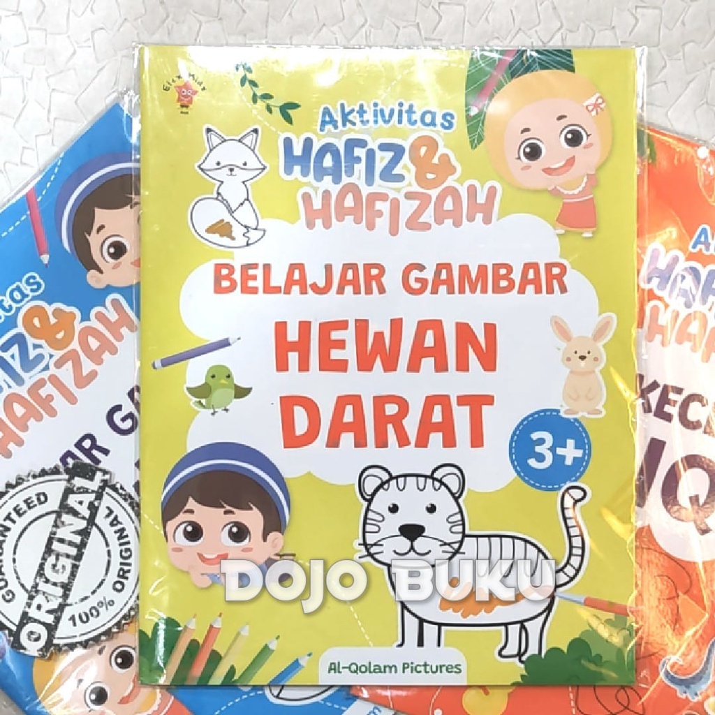 Buku Seri Aktivitas Hafiz Hafizah Belajar Gambar