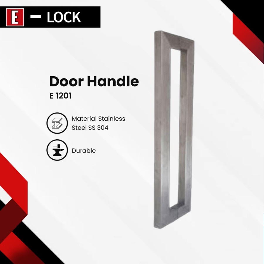 Gagang Pintu Kaca Europe Enchanting E1201 E lock