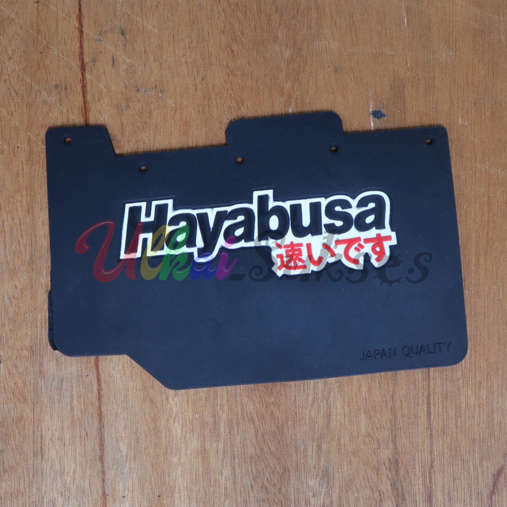 Mudflap Honda Beat Fi New Motif Hayabusa l Mud Flap Karet Penahan Lumpur Karpet Kolong Beat Fi New Variasi Aksesoris Motor Murah