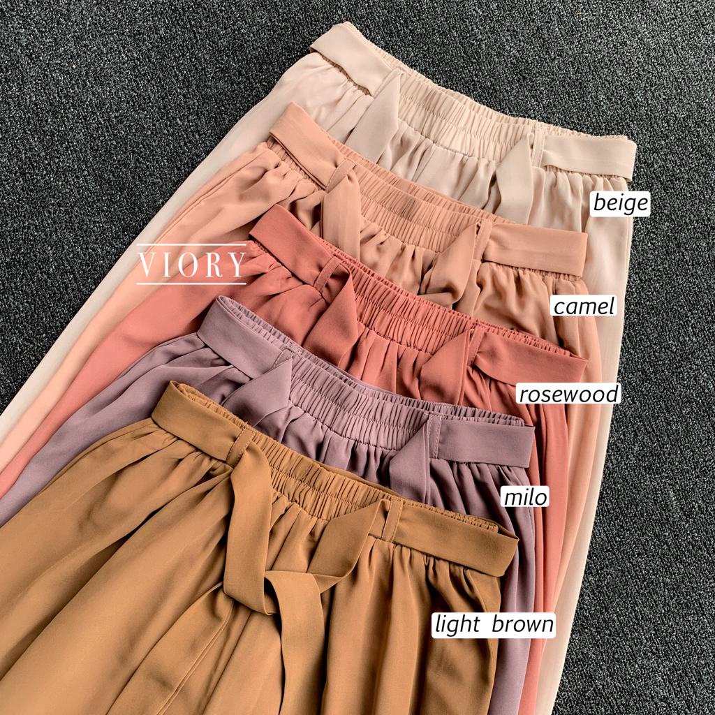 KULOT CERUTI (Celana Panjang/ Kulot Polos/ Basic Kulot)