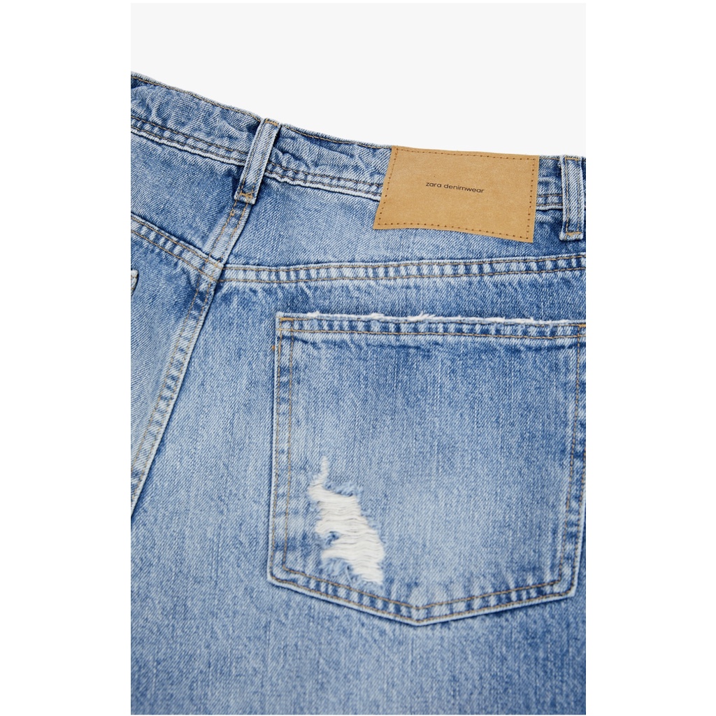 celana ZARA MAN denim ripped