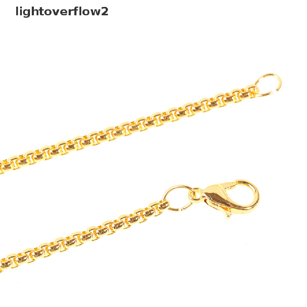 (lightoverflow2) Kalung Rantai Dengan Liontin Sarung Tangan Tinju Gaya Hip Hop Rock Untuk Pria