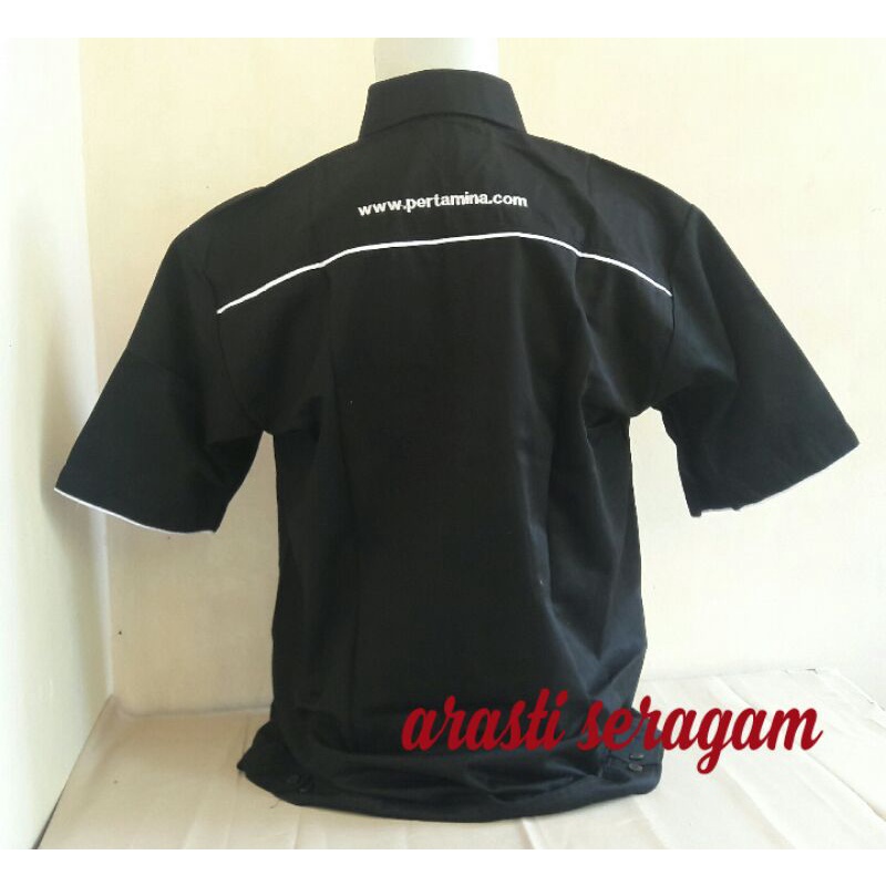 Seragam Pengawas SPBU Pertamina ( Baju dan Celana )