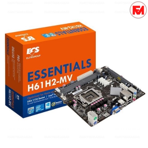 MOTHERBOARD ECS H61-H2-MV SOCKET 1155