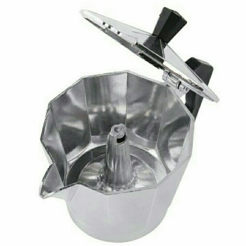 Moka Pot 1 cup 2 cup 3 cup 6 cup Espresso Coffee Maker Alat kopi manual-5