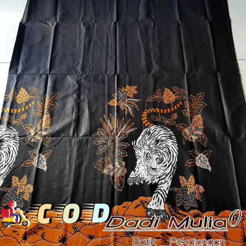 SARUNG PRIA DEWASA BATIK MOTIF MACAN TERLARIS WAYANG BATIK KANG SANTRI MOTIF TERBARU GUS AZMI