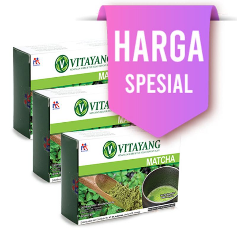 

Vitayang Matcha (3x10 Sachet)