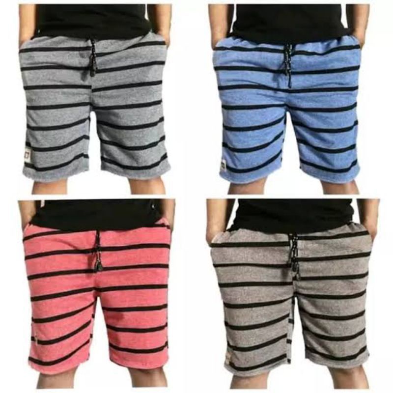 Celana Pendek Pria Salur Surfing Distro Premium Renang Pantai Santai Kolor