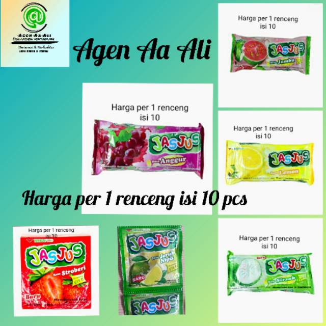 

Jasjus Renceng Varian Rasa 8gr