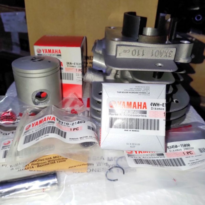 BLOK SEHER PISTON SET PAKET FIZR F1ZR ORIGINAL ASLI YAMAHA 3XA-1311