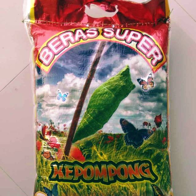 Beras super kepompong 10 kg