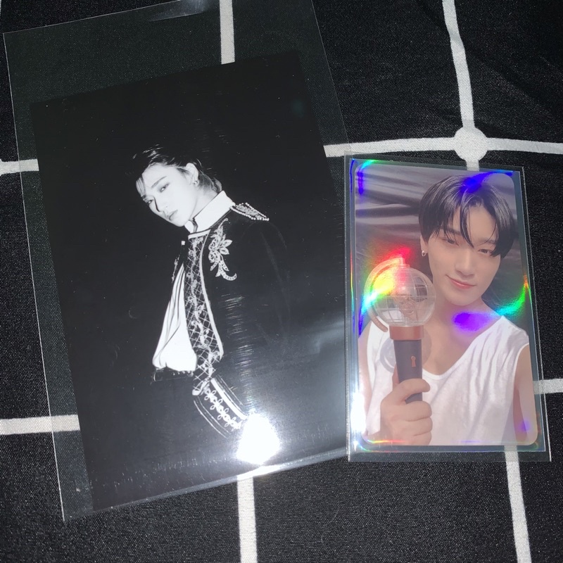 ATEEZ Choi San LS Case PC/Photocard & Fellowship Photoset