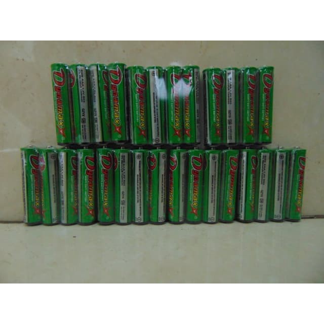 Baterai Ukuran Size AAA A3 1.5V Dynamax Ultra Black Murah Berkualitas