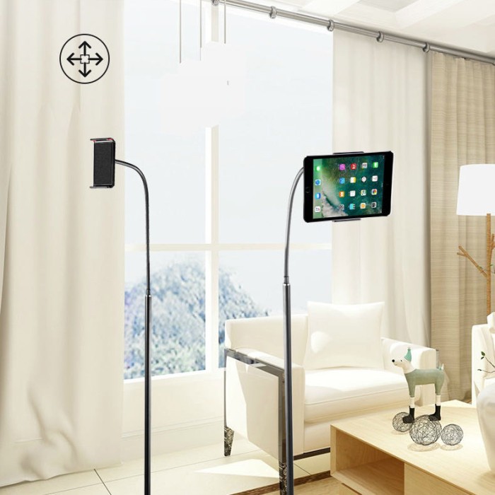 Lazypod Lantai 1.35M Phone Holder Stand Hp Holder Hp for Phone Tablet