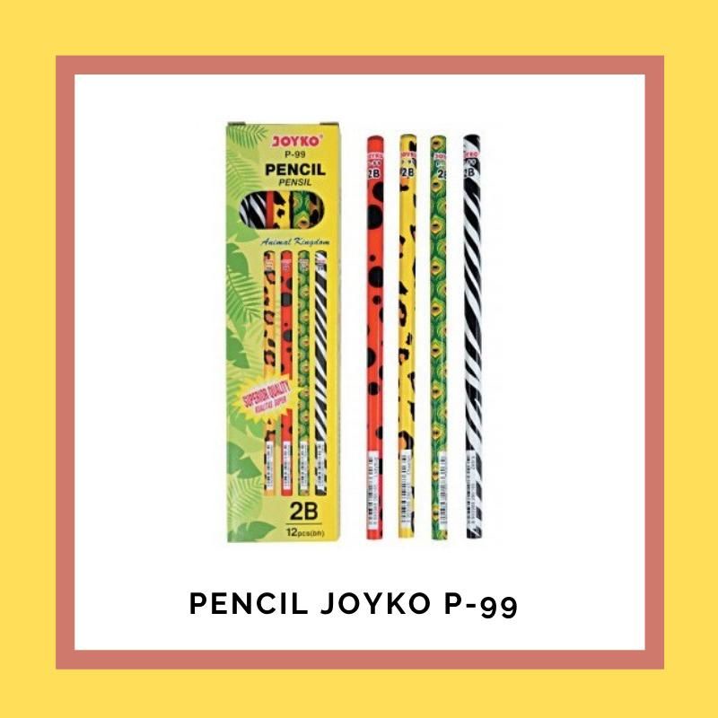 PENSIL JOYKO 2B KARAKTER HEWAN P-99