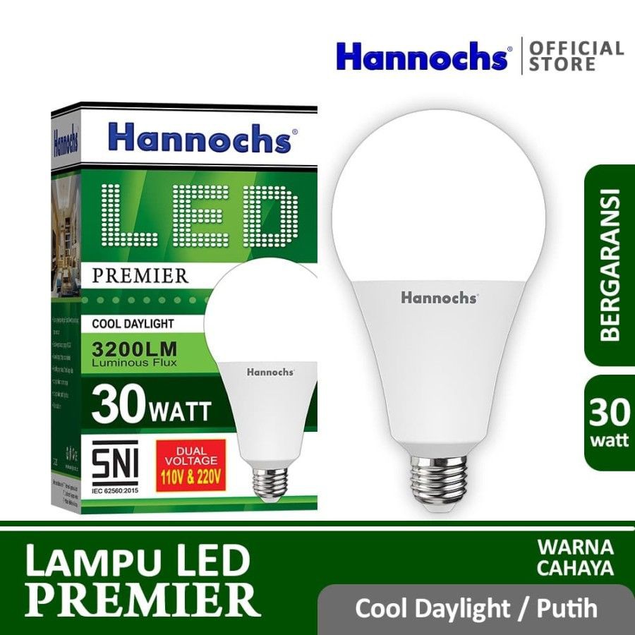 Hannochs Premier Lampu LED 30W - Putih