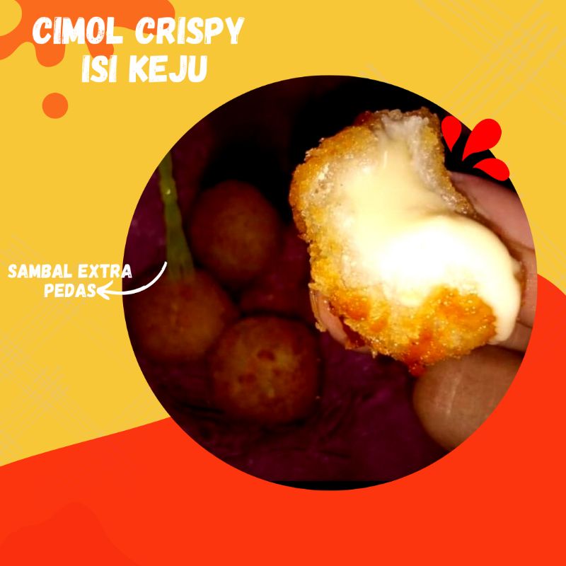 

CIMOL CRISPY KEJU LELEH+ SAMBAL KECAP PEDAS
