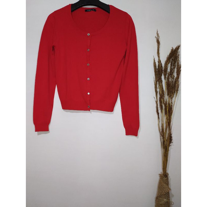 Cardigan merah