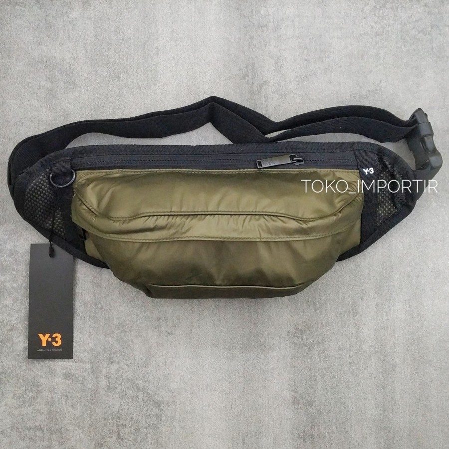 Waistbag Y3 waterproof tas pinggang pria import mirror